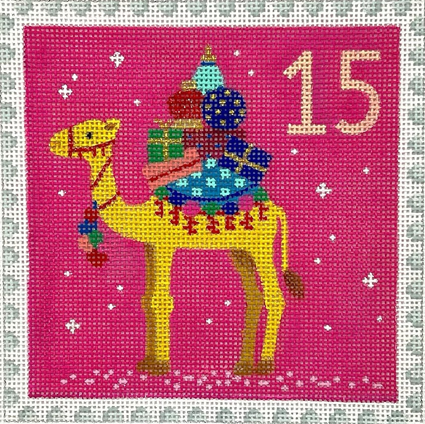 ADVENT STAMP #15- CAMEL