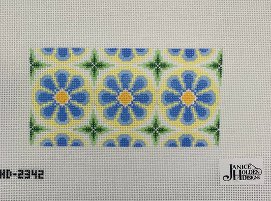 Blue Floral Insert