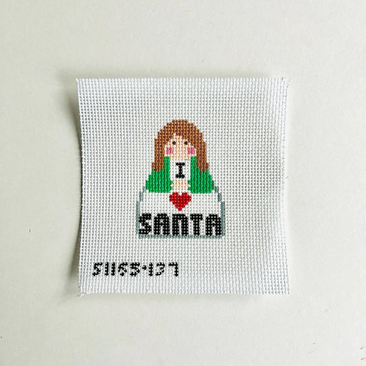 I Heart Santa Angel