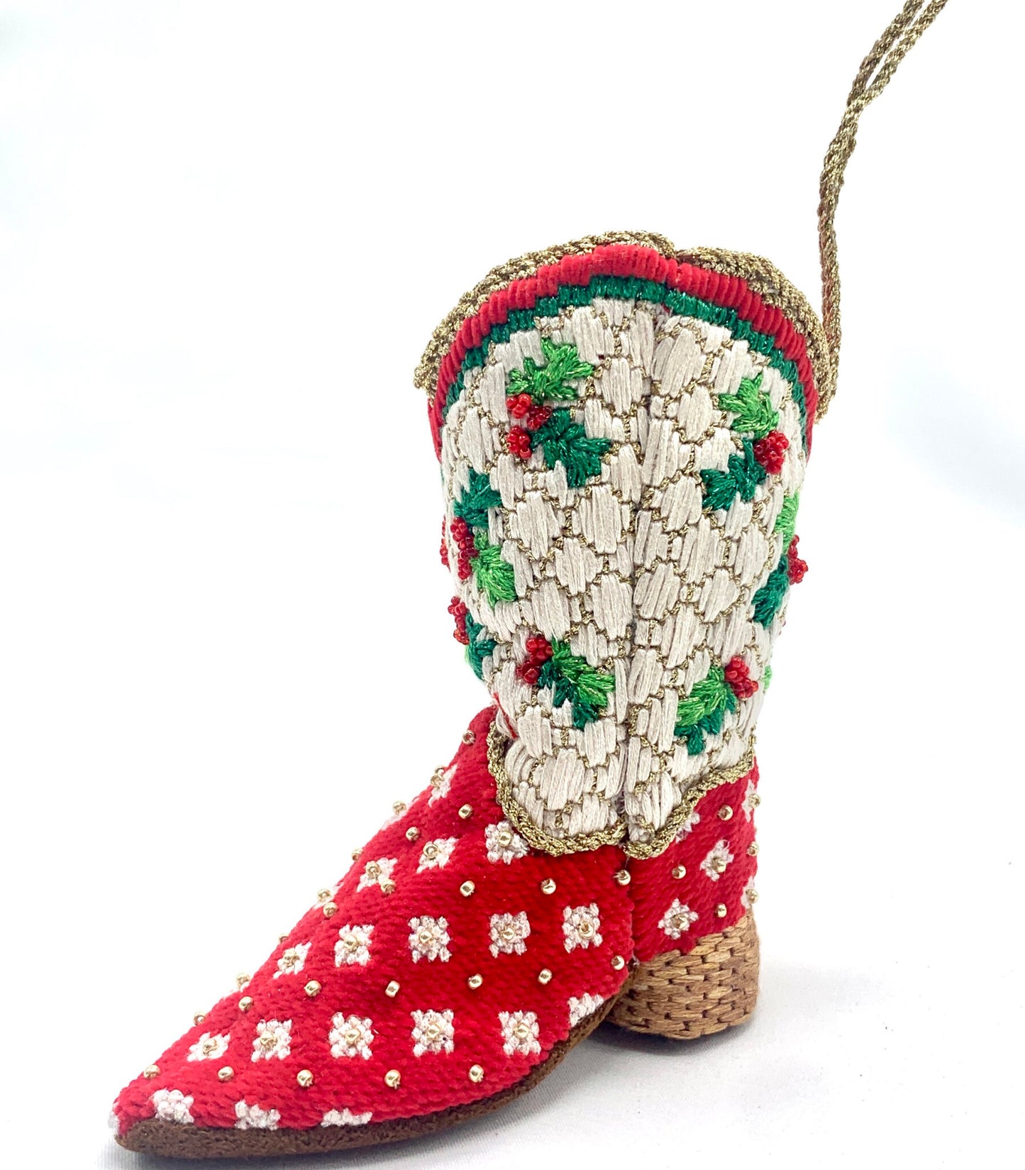 Holly Berry 3D Cowboy Boot