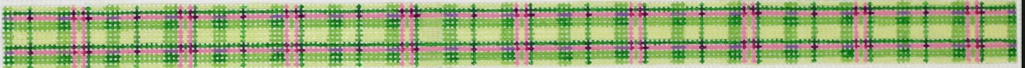 Pink & Green Madras Sunglass strap