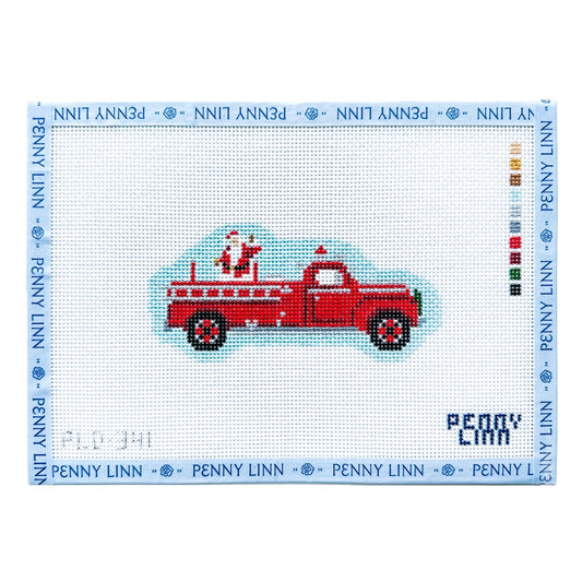 Santa on Truck