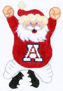 Cheering Santa-Arizona