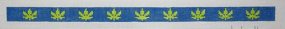 Navy w/ Weed Leaves Sunglass strap