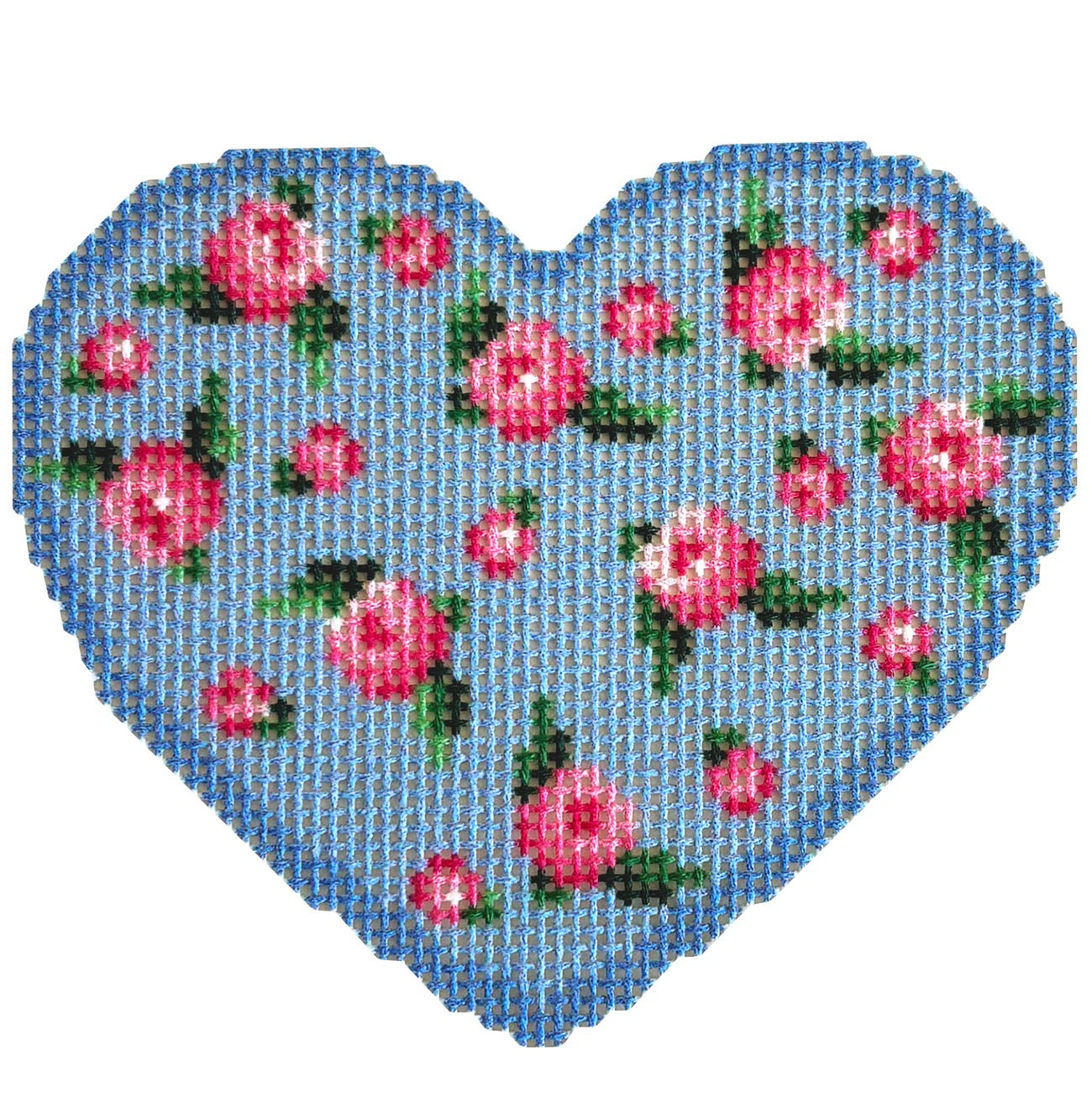 Scattered Rose Heart