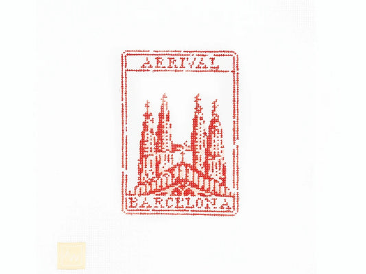 Barcelona Passport Stamp