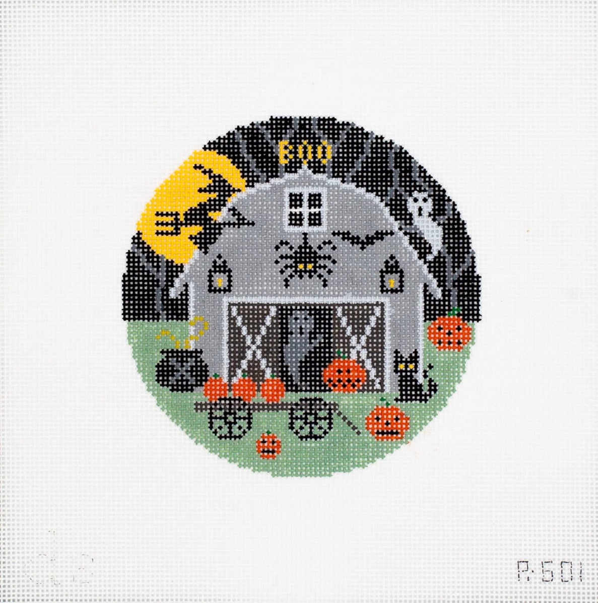 Halloween Barn Round