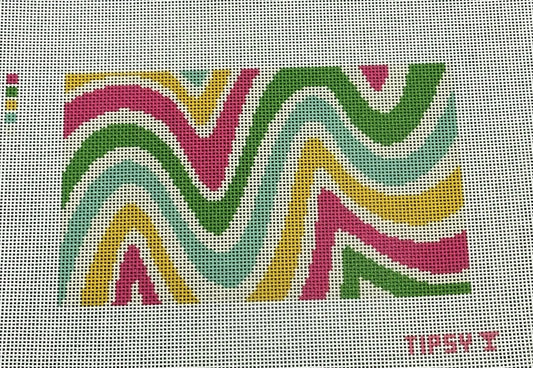 Vibrant Waves Purse Insert