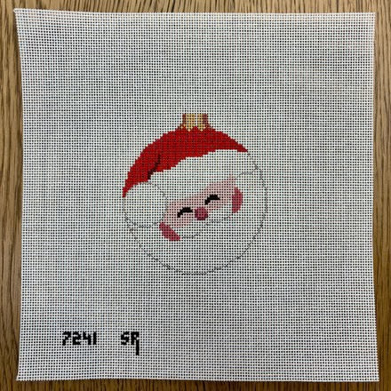 Santa Face Close Up