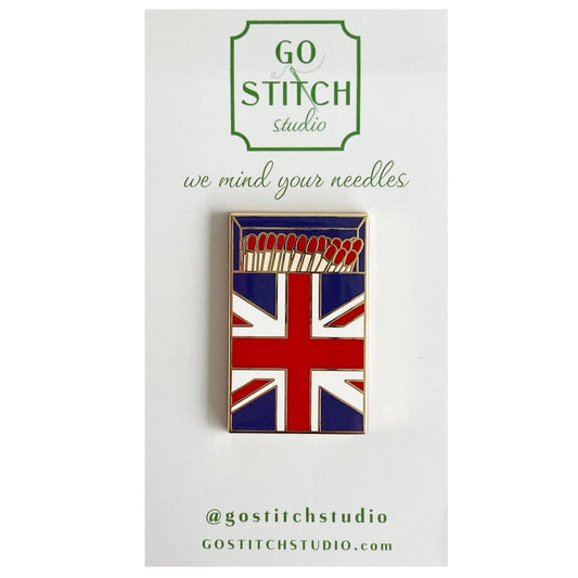 British Flag Red & Blue Needle Minder