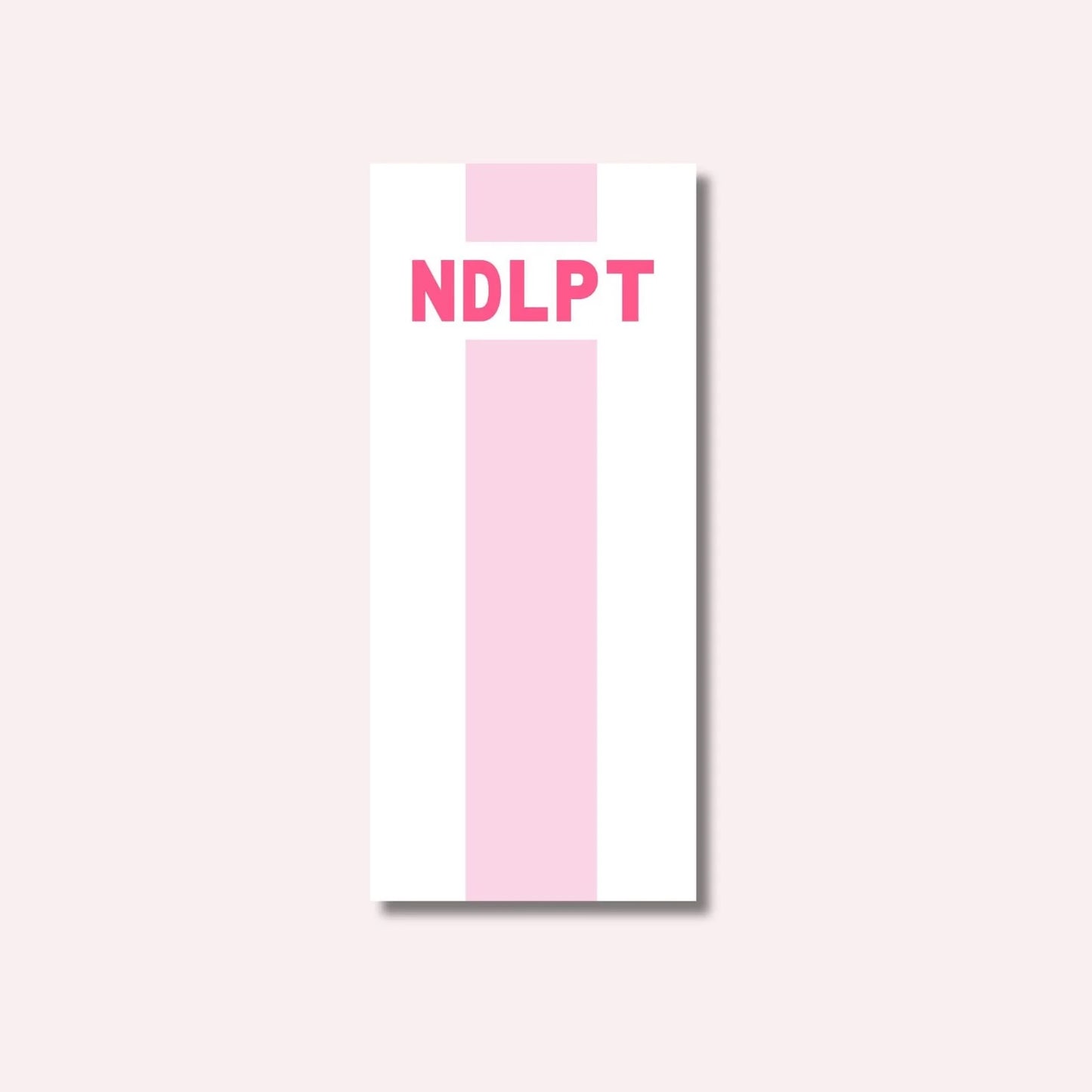 NDLPT Stripe Notepad
