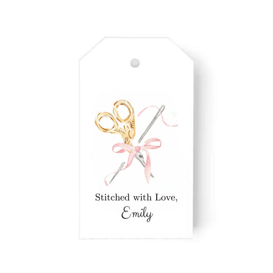 Bow & Scissors  Gift Tags