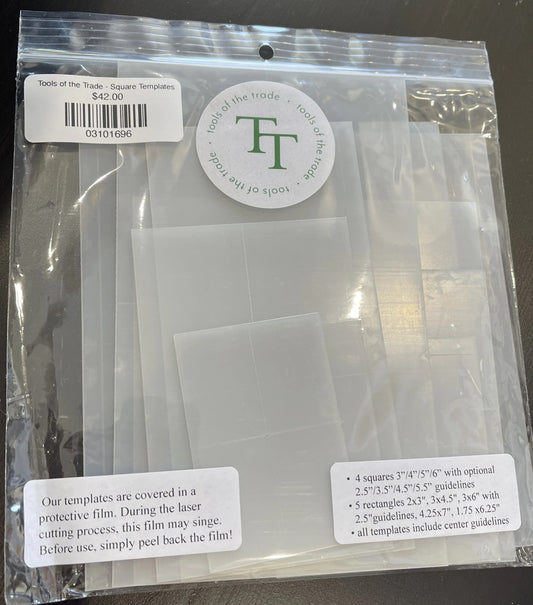 Tools of the Trade Square Templates
