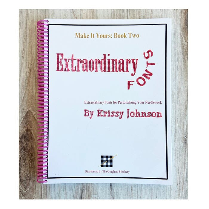 Extraordinary Fonts by Krissy Johnson