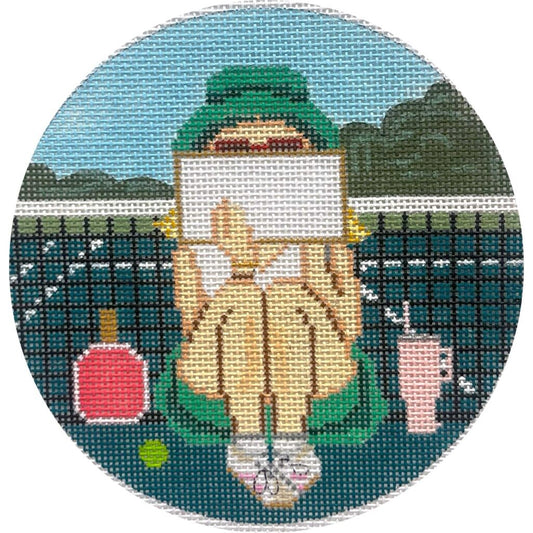 Pickle Ball Stitching Girl