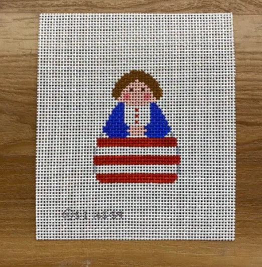 Red White Stripe w/ Blue Angel