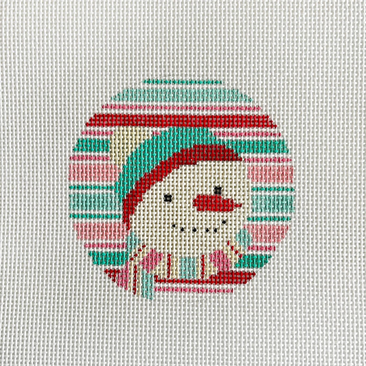 Snowman w/ Stripes