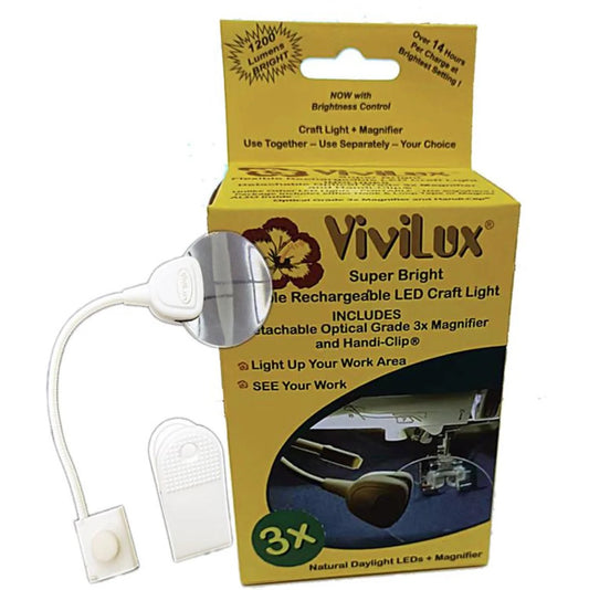Small 2" Magnifier with Craft Light