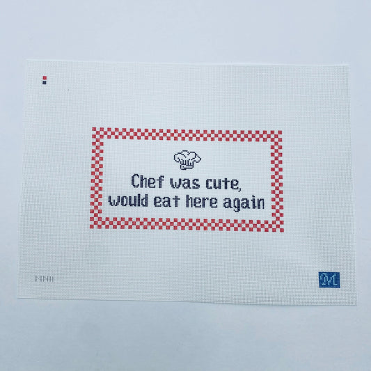 Chef Was Cute