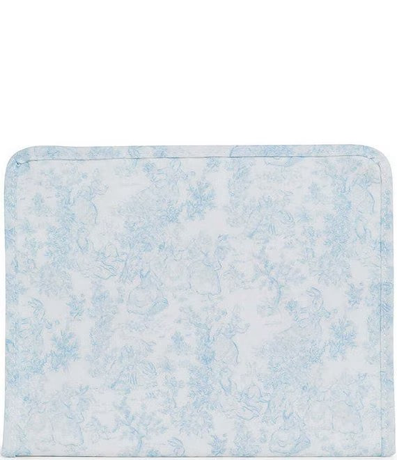 Blue Bunny Toile Pouch
