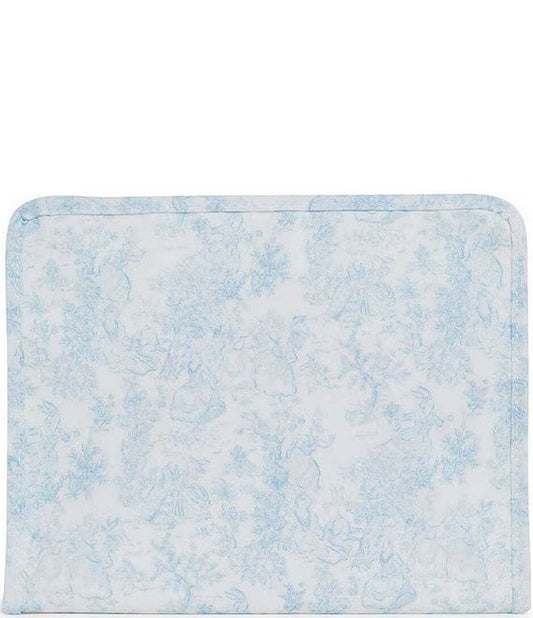 Blue Bunny Toile Pouch