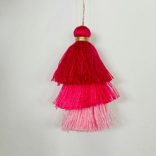 3 Tiered Ombre Tassel loop