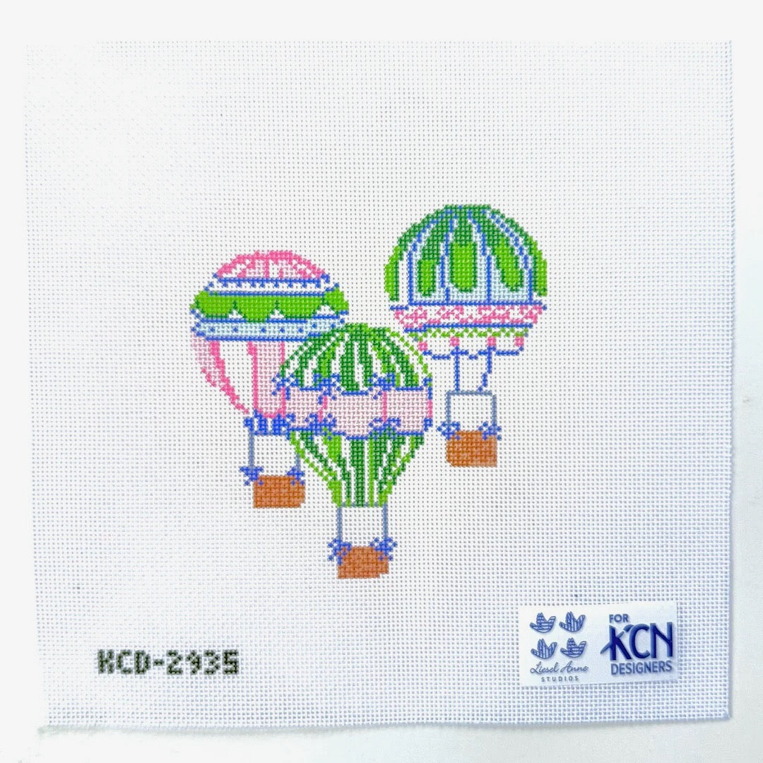 Hot Air Balloon Printed Canvas