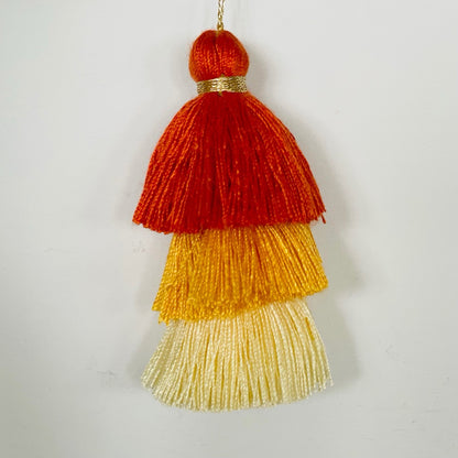3 Tiered Ombre Tassel loop