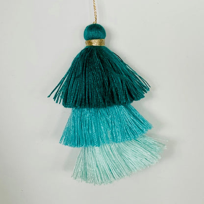 3 Tiered Ombre Tassel loop