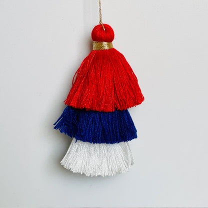 3 Tiered Ombre Tassel loop