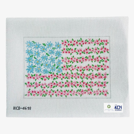 Memorial Day Flag Floral