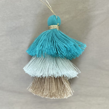 3 Tiered Ombre Tassel loop