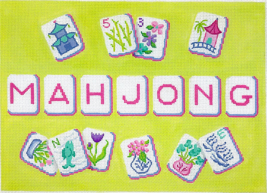 Mahjong Tile Bag - Chinoiserie