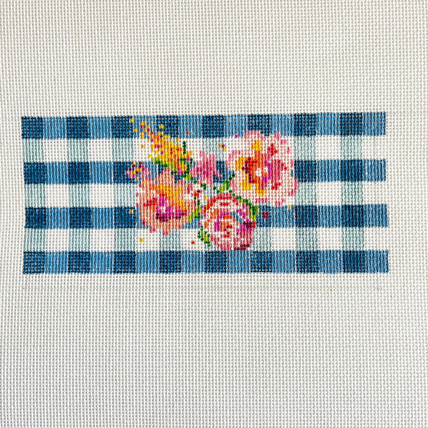 Flowers on Gingham