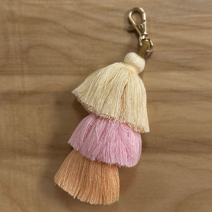 3 Tiered Ombre Tassel Key Chain