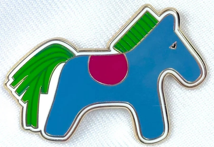 HERMES BLUE HORSE NEEDLEMINDER