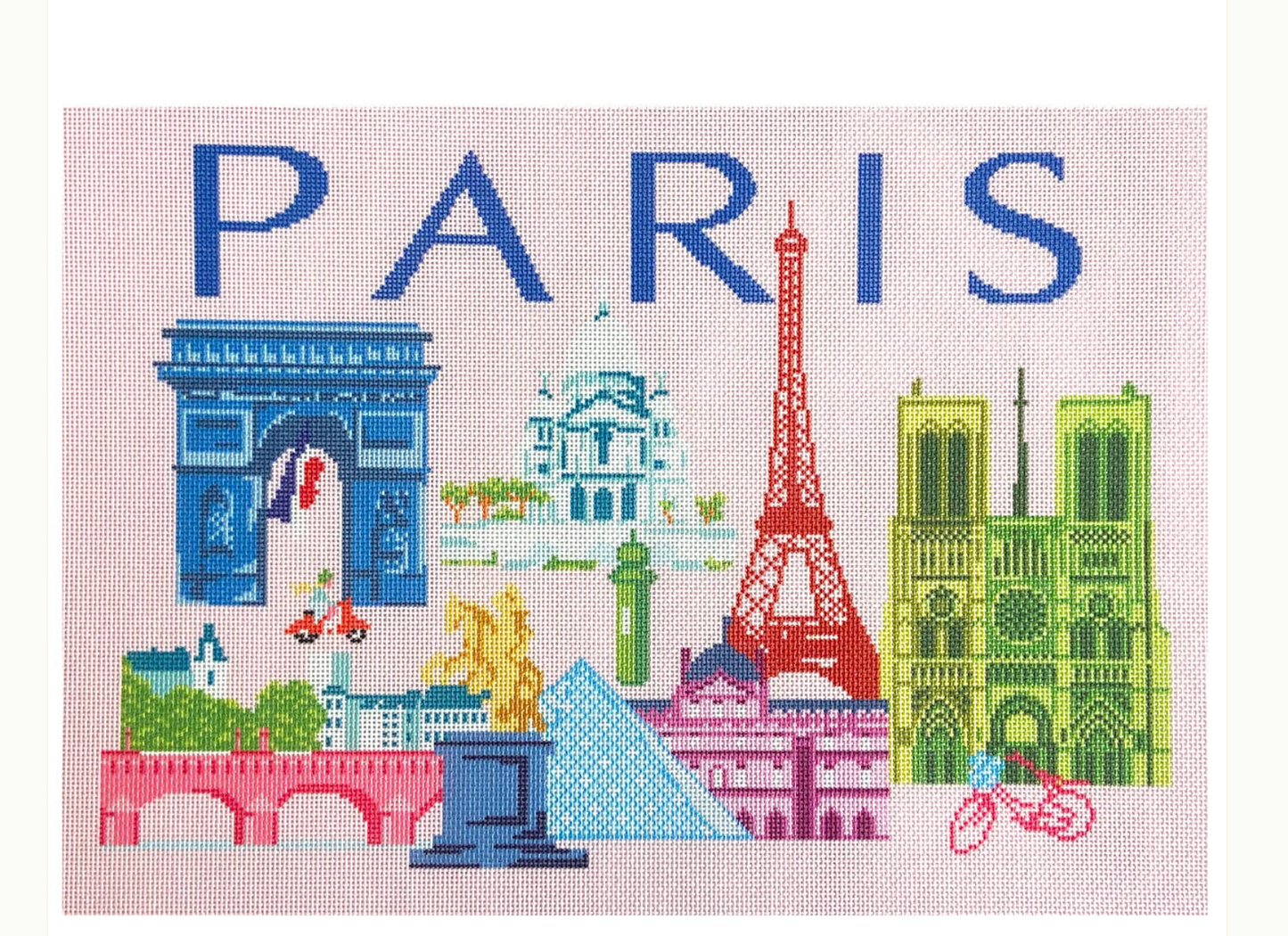 Travel Pillow - Paris