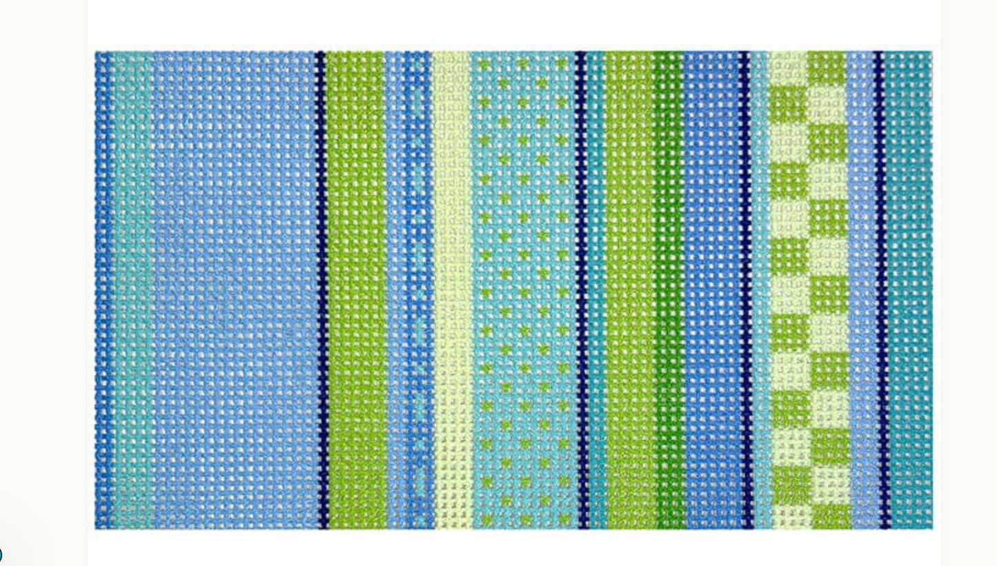 Stitch Stripe Clutch Insert - Cool