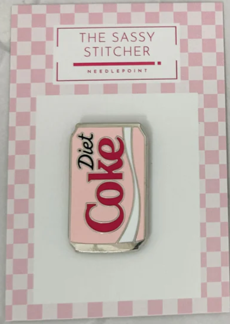 Pink Diet Coke Needle Minder