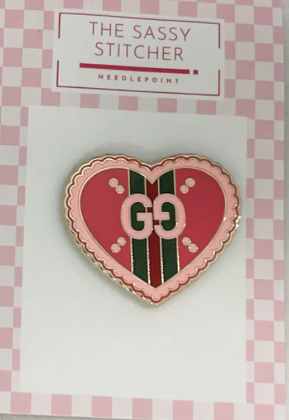 Gucci Heart Needle Minder