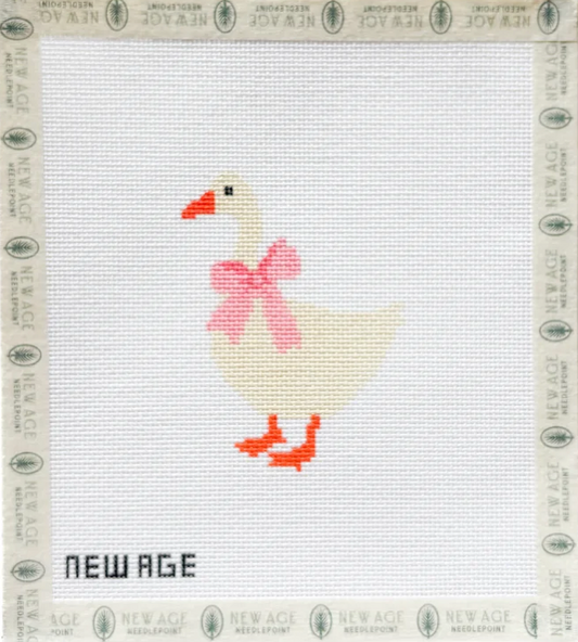 Pink Baby Goose Canvas