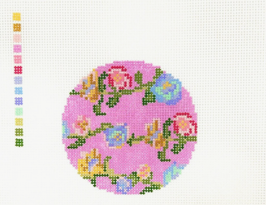 FLORAL VINE ROUND