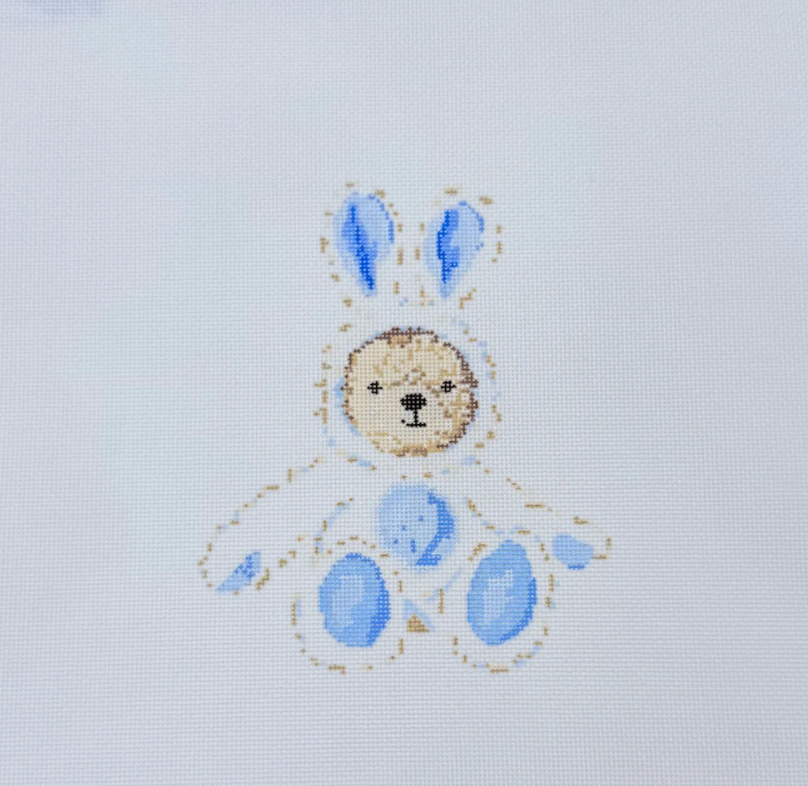 Bunny Bear Blue