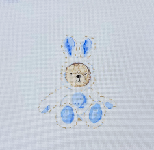 Bunny Bear Blue