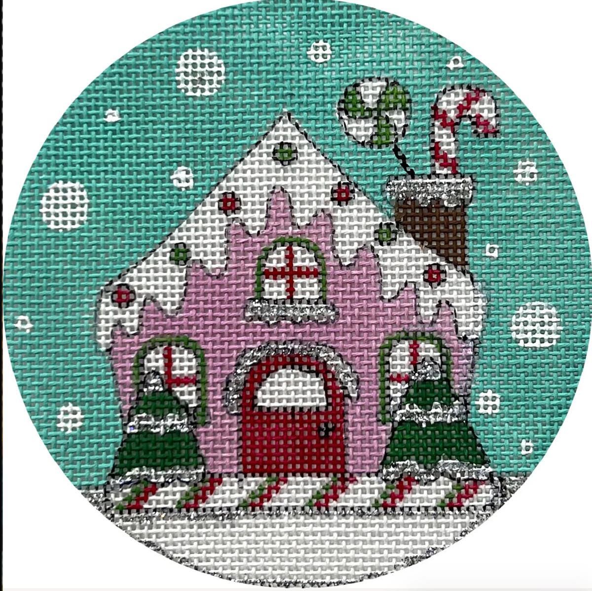 Pink Gingerbread House