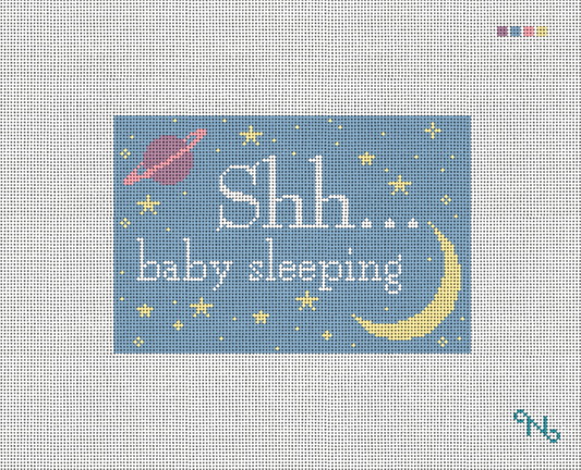 Shh…Baby sleeping Moon