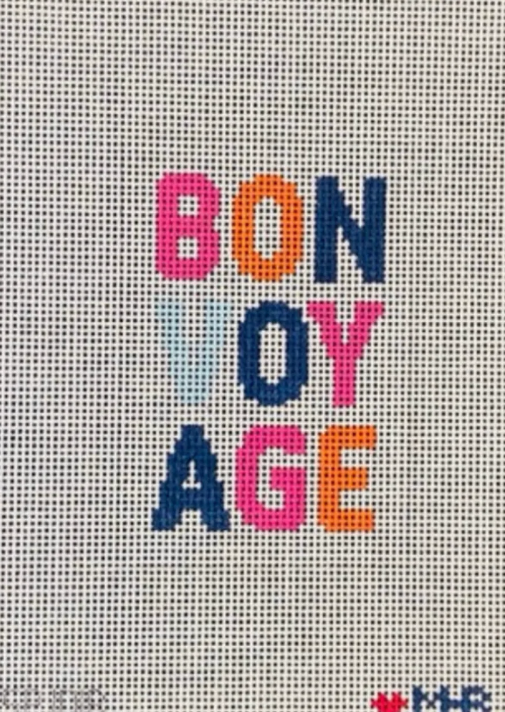 Bon Voyage Navy Rose Orange