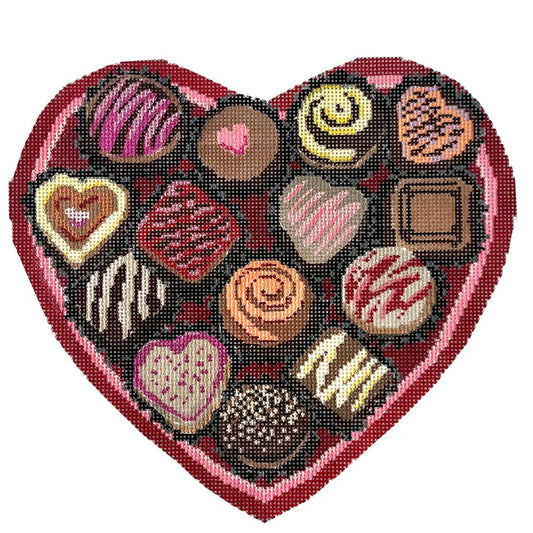 Chocolate Heart Box