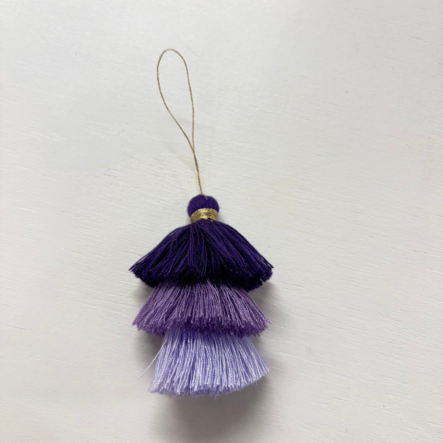3 Tiered Ombre Tassel loop