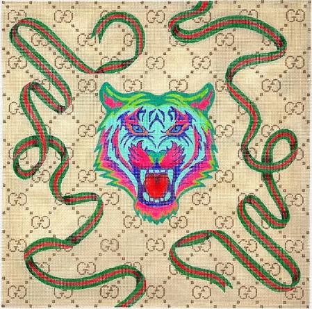 DESIGNER SCARF SERIES- GUCCI TIGER